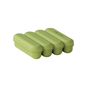 Leisure Time Silicone Popsicle Molds 4 Cavities Easy Demold For Family DIY Ice Cream Making - Product Image 5