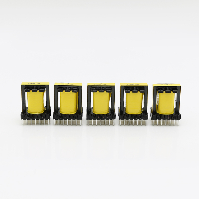 ZLOR EEL25-1 Customizable High Frequency Horizontal 7+3 Pin Specialty Transformer 24V 12V For power supply for EV Charger