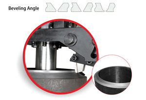 Machine de chanfreinage à froid automatique pour tuyaux en acier inoxydable ISE-352-1 à expansion interne 150-330 mm - Product Image 2