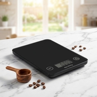 Balance de cuisine numérique Huiding 5 kg/1 g, balance électronique de précision pour aliments, certifiée CE ROHS, personnalisable OEM, verre trempé