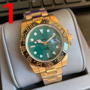 Nuevo Reloj de Pulsera de Doble Hora, 40MM, Bisel de Cerámica, Movimiento 3285, Reloj Mecánico Automático, Venta al Por Mayor - Product Image 5