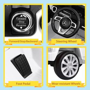 أحدث سيارة بنز G500 مرخصة للأطفال تعمل بالكهرباء 12 فولت مع محركين قويين وتحكم عن بعد، سيارة دفع رباعي للأطفال للبيع - Product Image 6