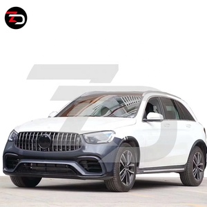 2020 GLC63 Look Body Kit parachoques Fender Arch parrilla principal faro luz trasera escape para Benz GLC SUV X253 Pre-LCI GLC200 <span class=keywords><strong>GLC300</strong></span> - Product Image 3