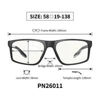 Gafas Unisex Premium Deportivas con Protección Anti-Luz Azul, Montura Completa Cuadrada, Lentes Graduadas, TAC Gris, Alta Calidad, Ligeras y Modernas