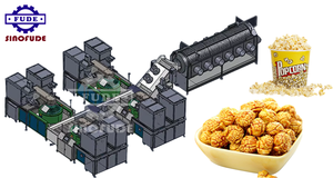 Machine à pop-corn au caramel entièrement automatique | Équipement industriel de fabrication de pop-corn pour salles de cinéma et plantes alimentaires - Product Image 4