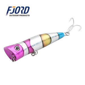 FJORD nuevo señuelo de pesca Popper señuelo 52g 140mm flotante agua salada Strike Poppers atún señuelo - Product Image 3