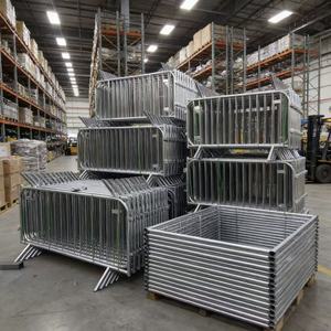 Barriere Rimovibili per Controllo Folla Stradale, Recinzione per Concerti all'Aperto, Barriera di Sicurezza per il Controllo della Folla in Vendita - Product Image 1