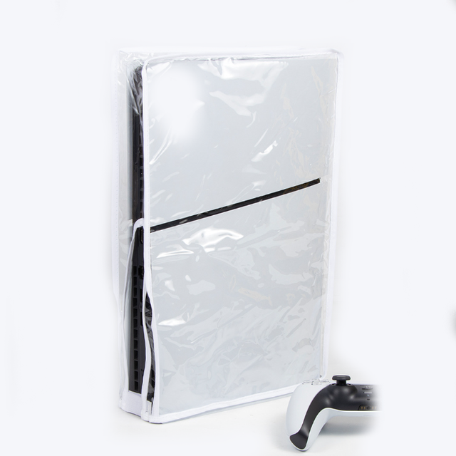 Dust Cover for PS5 Slim Digital/Disc Edition Console Dustproof Protective Cover