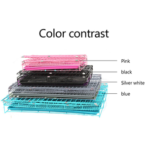Sıcak satış yüksek kaliteli katlanabilir metal tel köpek hayvan kafesleri pet kafesleri taşıyıcıları çin - Product Image 6