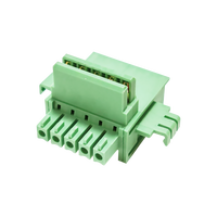 Bloc de bornes enfichables Wanjie FBUS22.5-3.81 5P 150V 8A, connecteur PCB vert avec certification UL IEC