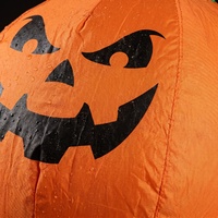 Decoración inflable de calabaza de diseño nuevo para fiestas, calabaza inflable con forma de caricatura para actividades de Halloween