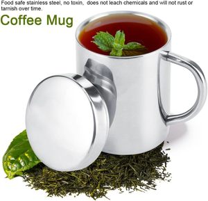 แก้วกาแฟ แก้วน้ำชา แก้วแคมป์ปิ้ง ดีไซน์ทันสมัย ขายดี ผลิตจากสแตนเลสเกรดอาหาร Sus 304 สำหรับผู้ใหญ่ - Product Image 3
