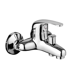 China faucet supplier grifo ducha bathroom faucet and shower tap rainfall In-Wall cold and hot water bathtub faucet mixer