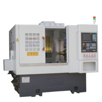 Tour CNC vertical à double broche servo turrent broche 36 tour CNC horizontal