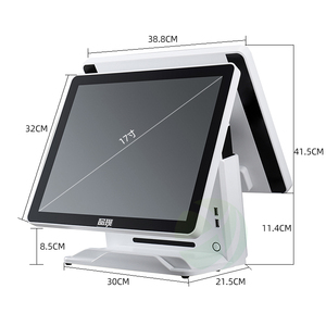 Màn hình kép 15.6-inch máy POS, kinh doanh tiền mặt đăng ký, POS Tiền mặt đăng ký hệ thống - Product Image 3