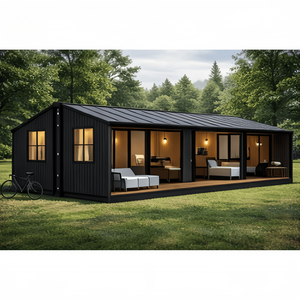 Casa Contenedor Expandible de Acero de 40 pies, Moderna y de Lujo, Casa Móvil Prefabricada, Villa Modular Portátil con Color Personalizado - Product Image 5