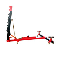 Machine de redressage de châssis pour carrosserie, système de plancher, gain de place, banc pratique pour la réparation d'accidentés