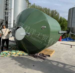 Silo à alimentation galvanisé de haute qualité pour le stockage du maïs, du riz et des céréales, équipement d'élevage avicole - Product Image 5