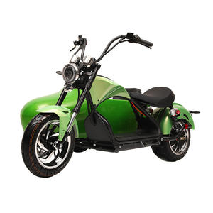 Scooter électrique à trois roues avec side-car, GPS, pliable, étanche, batterie au lithium, charge de 330 kg, 50 km/h - Product Image 6