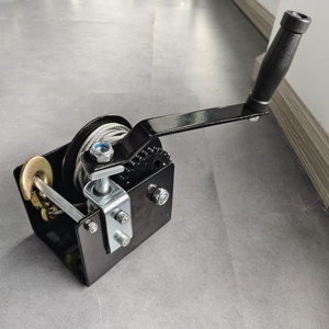 A buon mercato autodidatta 600kgs ingranaggio verricello manuale a mano puleggia verricello pollame azienda agricola argano manuale 31:1 - Product Image 4