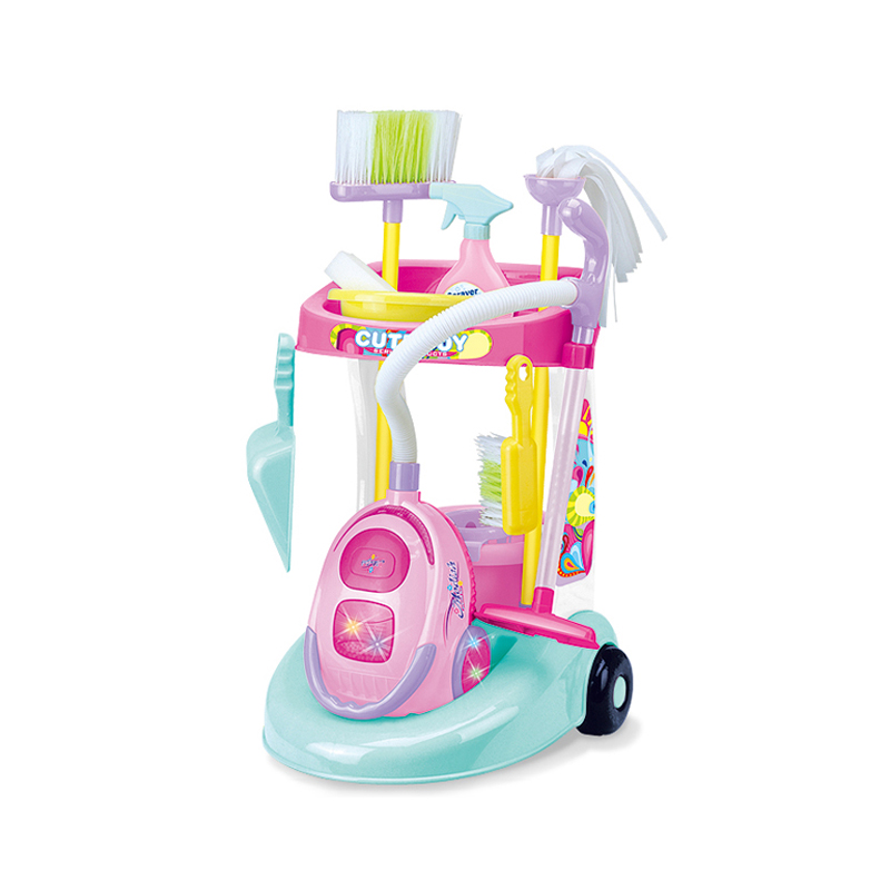 Обучающая игрушка для ролевых игр, детская игрушка для уборки дома с подсветкой