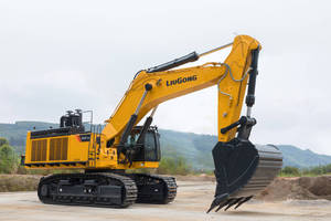 Excavatrice sur chenilles Liugong 990FHD pour travaux miniers lourds, godet de 6,2 m³, grande pelle hydraulique pour carrière et construction minière - Product Image 6
