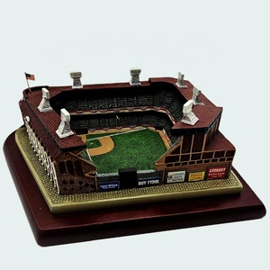 Modellino Personalizzato in Resina di Ebbetts Field, Souvenir Artigianale, Figurina <span class=keywords><strong>3D</strong></span> di Stadio di Baseball - Product Image 1