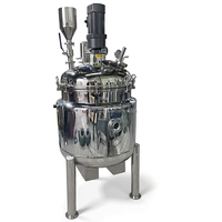 Réacteur sous vide compact 50L en acier inoxydable pour dispersion et agitation
