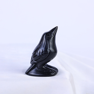 CrystalHola - Estatuas de Obsidiana Pulida al por Mayor [Boho], Cristal para Atraer la Riqueza, Tallado Decorativo en Piedra, Forma Irregular - Product Image 1