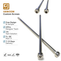 Vis à tête pentagonale à filetage partiel, non standard, sur mesure, métriques M3 M5 M8 M10, 210mm 320mm, en acier au carbone 12.9 nickelé