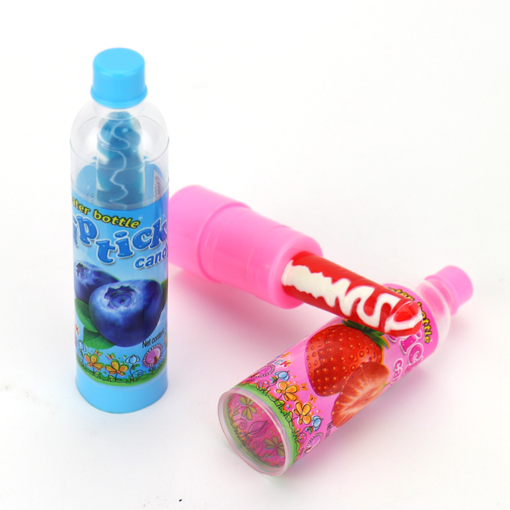 Beverage bottle lollipop