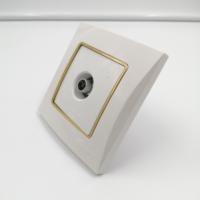 Panneau de couverture de l'interrupteur yaki mural Gang Smart Fan Key Power Window Remote Brass Toggle Black Glass Zigbee Toggle Light Switch