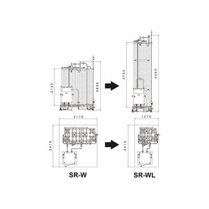 Japonés ambiente extremadamente larga vida PRECIO DE Industrial evaporador - Product Image 3