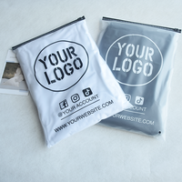 Sacs d'emballage ZipLock personnalisés pour vêtements, sacs ZipLock imprimés avec logo personnalisé, sacs ZipLock pour vêtements, sacs en plastique recyclables