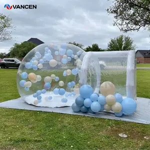 Hot Sale Clear Transparent Igloo PVC Baby Jumper Bouncer House Party Bubble Tent Inflatable Bubble Balloon Dome For Kids
