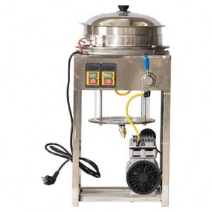 เครื่องกรองน้ำมันสุญญากาศแบบพกพาทำจากสแตนเลส - เครื่องแยกกากน้ำมันสำหรับเมล็ดทานตะวัน เมล็ดเรพซีด เมล็ดฝ้าย และน้ำมันข้าวโพด - Product Image 3