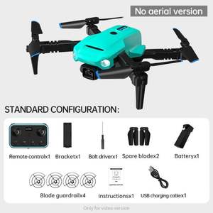Doté de RC <span class=keywords><strong>JJ</strong></span> H111 Drone WIFI FPV Drone Quadcopter Dual 4K HD Camera Altitude Hold Optical Flow Positioning Foldable Design - Product Image 6