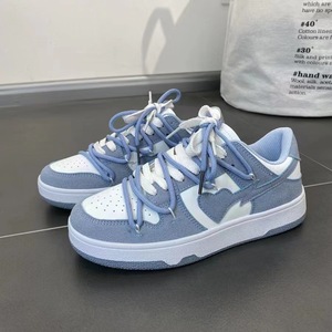 2025 nuove scarpe da passeggio blu scarpe da Skateboard Casual da studente femminile scarpe sportive traspiranti scarpe da ginnastica da <span class=keywords><strong>donna</strong></span> Sneaker - Product Image 1