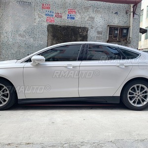 Car Front Bumper Lip Side Skirt Spoiler Rear Bumper <b>Splitter</b> Diffuser Spoiler For Ford Mondeo 2019 Body Kit Car Accessories - Product Image 3