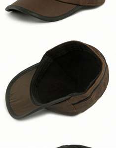 Gorra de Béisbol Retro Estilo Japonés de Seis Piezas para Hombre y Mujer, Gorras de Béisbol Ajustadas para Otoño e Invierno - Product Image 5