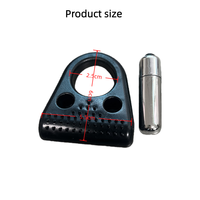Herren Penisring Vibrator Starke Vibration Ejakulationsverzögerung Vibrations-Penisring Penisring-Vibrator