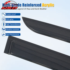 Viseras para Ventanas de Kia 24-26 EV9, Protectores Contra Lluvia, Viento y Sol, Deflectores Adhesivos - Product Image 4