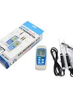 PT100 Center 370/372 High Precision Platinum Resistance Thermometer, IP67 Waterproof Temperature Meter