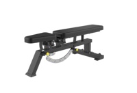 Banc d'haltère réglable multifonctionnel Commercial à bas prix banc de planche de muscle abdominal banc de presse banc plat pour GYM à domicile