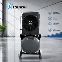 Compresseur à vis sur roues 5,5 kW 7,5 CV 32 CFM 120 PSI 380 V 50 Hz deux-en-un pour pneus de voiture et clé à cliquet pneumatique