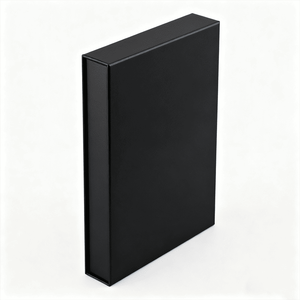 Vật Liệu Tái Chế Đen Từ Mỹ Phẩm Sản Phẩm Công Cụ Hộp Quà Tặng Bao Bì Cho Bàn Chải Đỏ Mặt Tùy Chỉnh Sinh Thái Thân Thiện Cứng Nhắc Hộp Giấy - Product Image 4