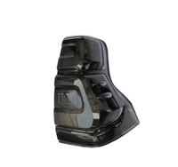 Feux arrière LED de haute qualité noirs pour Land Cruiser Prado LC150 2018, remplacement des feux arrière, lampes dynamiques automatiques