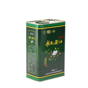 Venta al por mayor: Lata cuadrada de hojalata de 4L apta para uso alimentario, envase metálico vacío para aceite de oliva, forma rectangular, fabricada por Rectified - Product Image 2
