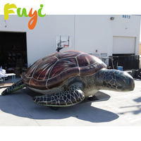 Promotion : Modèle de tortue marine gonflable géant et réaliste, personnalisable pour événements extérieurs, ballon tortue animale marine