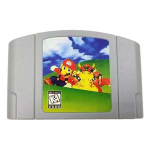 Cartucho N64 de Alta Calidad para Super Marioed <span class=keywords><strong>64</strong></span> Videojuego Nuevo Plástico Versión NTSC USA Inglés Funciona en Consola N64 - Product Image 1